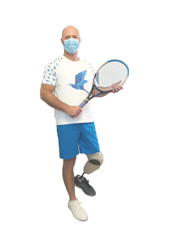 A Paralympian in full gear. Photo: Palta