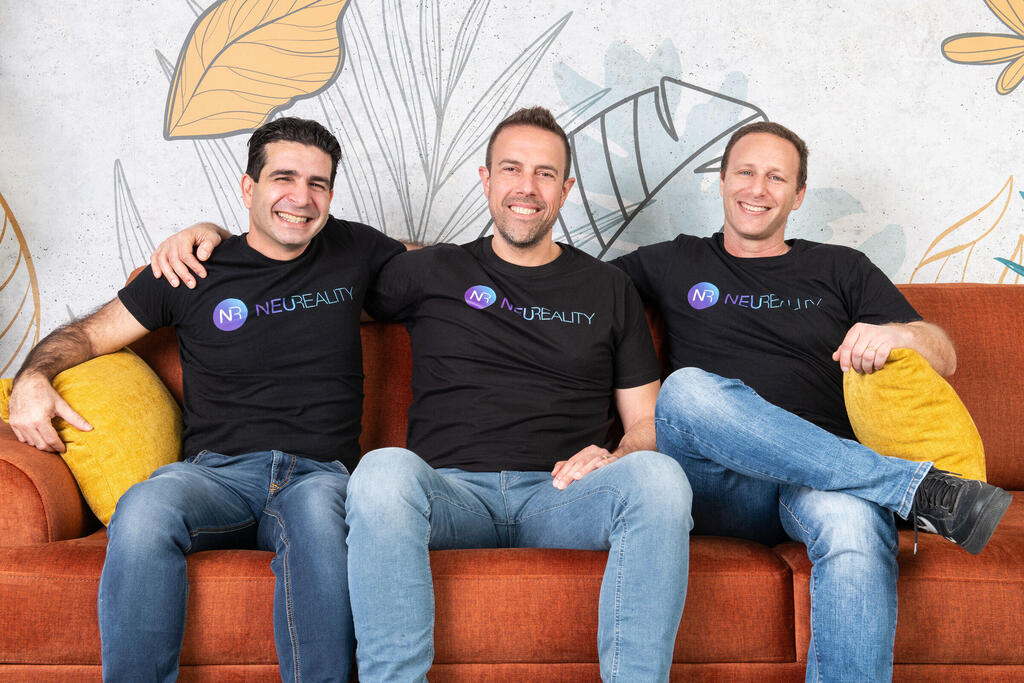 Neureality founders Yossi Kasus Moshe Tanach Tzvika Shmueli