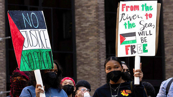 Pro-Palestinian protest in New York 